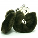 Plush Love Cuff Brown