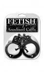 Fetish Fantasy Anodized Cuffs Black